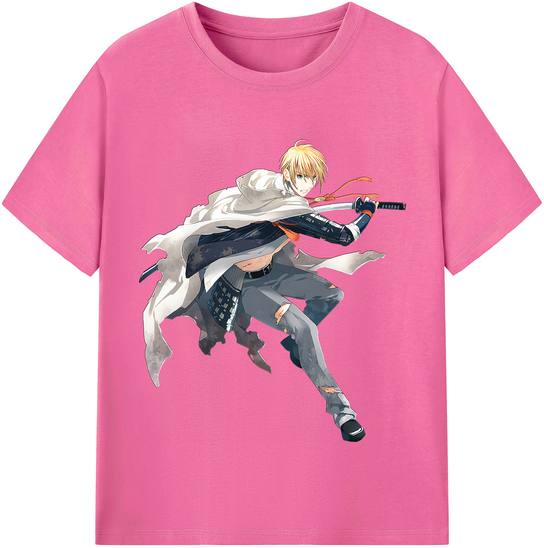 （画像用） 刀剣乱舞 Touken Ranbu レディースカジュアルプリントTシャツ（綿100％）